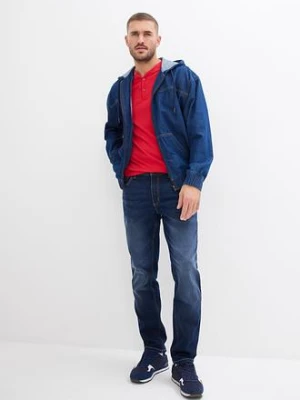 Koszulka z dekoltem henley z czystej bawełny organicznej (2 szt.) bonprix