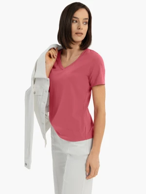 Koszulka z dekoltem w serek T-LEA Volcano