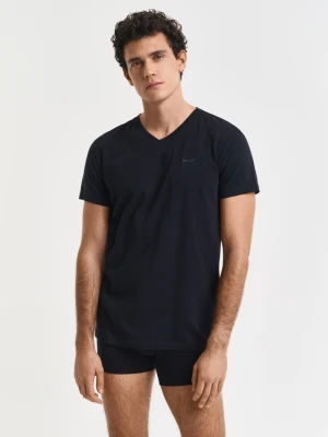 Koszulka z dekoltem w szpic 2 pak GANT