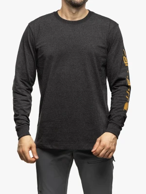 Koszulka z długim rękawem Carhartt Sleeve Logo T-Shirt L/S - carbon heather