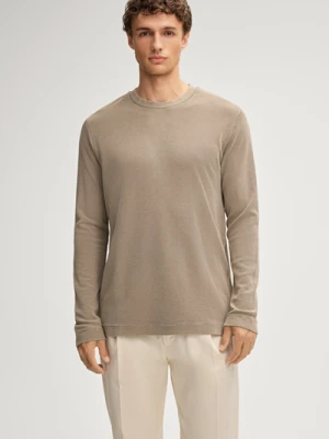 Koszulka z długim rękawem Darian w kolorze beżowym Joop