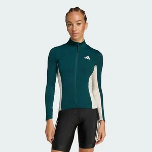 Koszulka z długim rękawem do jazdy na rowerze Tempo 3-Stripes Adidas