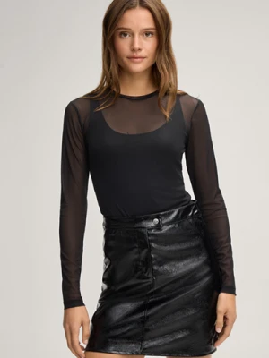 Koszulka z długim rękawem Tiponya w kolorze czarnym Joop