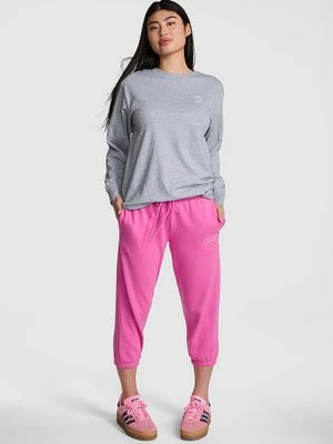 Koszulka z długim rękawem z bawełny Victoria's Secret