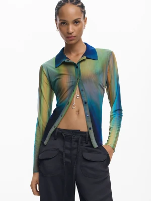 KOSZULKA Z DŁUGIM RĘKAWEM Z DZIANINY Desigual