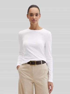 Koszulka z długim rękawem z mieszanki lyocellu, krój slim fit Marc O'Polo