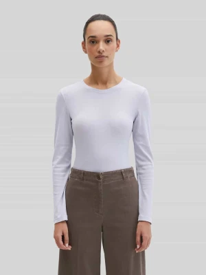 Koszulka z długim rękawem z mieszanki lyocellu, krój slim fit Marc O'Polo