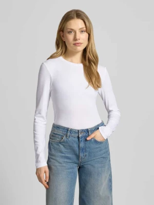 Koszulka z długim rękawem z mieszanki lyocellu, krój slim fit Marc O'Polo
