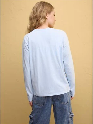 Koszulka z długim rękawem z motywem Hello Kitty, z czystej bawełny bonprix