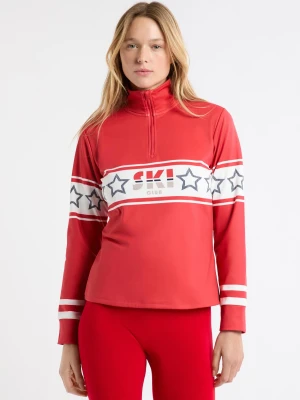 Koszulka z długim rękawem z nadrukiem "ski club" Etam