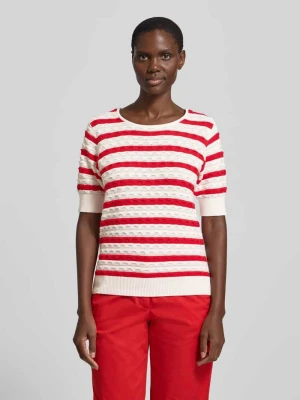 Koszulka z dzianiny z okrągłym dekoltem model 'Dodo' FREE/QUENT