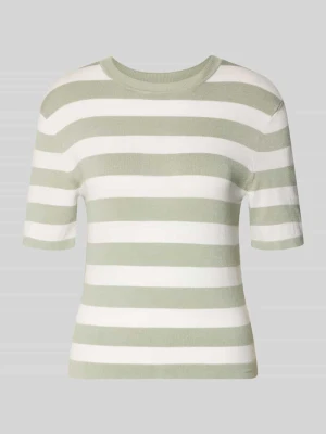 Koszulka z dzianiny z okrągłym dekoltem model 'Maria' GUIDO MARIA KRETSCHMER WOMAN