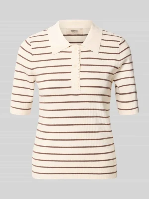 Koszulka z dzianiny z wzór w paski model 'Caliz' MOS MOSH