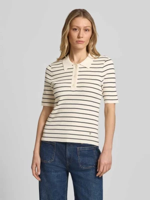 Koszulka z dzianiny z wzór w paski model 'Caliz' MOS MOSH