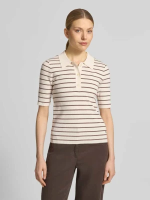 Koszulka z dzianiny z wzór w paski model 'Caliz' MOS MOSH