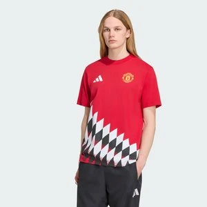 Koszulka z grafiką Manchester United Stadium Adidas Mufc Red