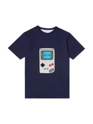 Koszulka z haftem Gameboy Lc23