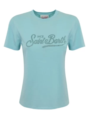Koszulka z haftem krótki rękaw MC2 Saint Barth