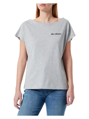 Koszulka z haftowanym sercem Love Moschino