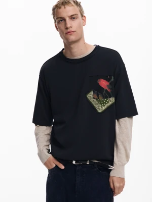 Koszulka z krótkim rękawem bandana Desigual