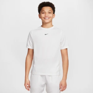 Koszulka z krótkim rękawem dla dużych dzieci Dri-FIT Nike Multi - Biel