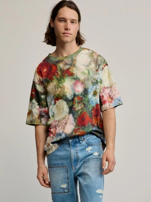 Koszulka z krótkim rękawem ogród Desigual