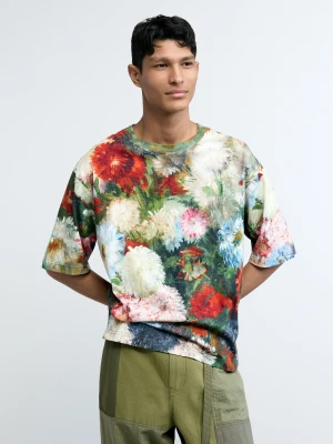 Koszulka z krótkim rękawem ogród Desigual