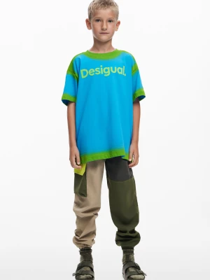 Koszulka z krótkim rękawem ombre Desigual