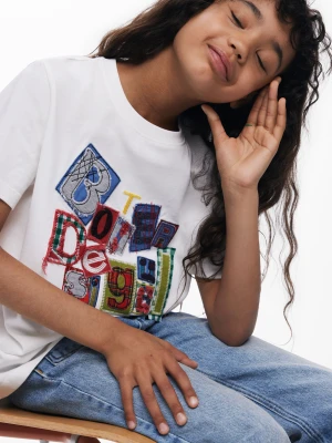 Koszulka z krótkim rękawem patch Botter Desigual