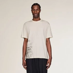 KOSZULKA Z KRÓTKIM RĘKAWEM Y-3 GFX Adidas Chalk White
