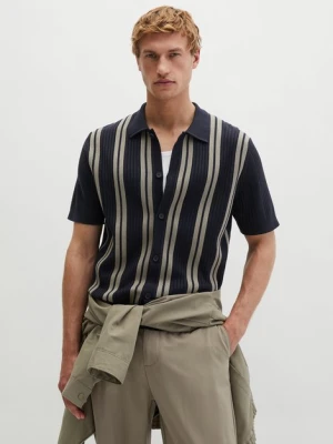 Zdjęcie produktu Koszulka z krótkim rękawem z cienkiej dzianiny DFB Travel Collection Marc O'Polo modrá