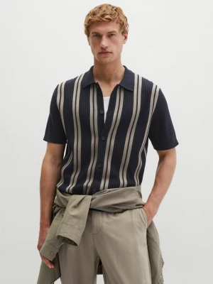 Zdjęcie produktu Koszulka z krótkim rękawem z cienkiej dzianiny Travel Collection Marc O'Polo modrá