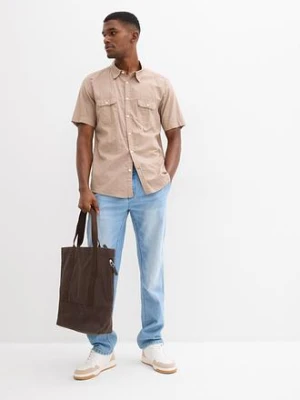 Koszulka z krótkim rękawem, z czystej bawełny bonprix