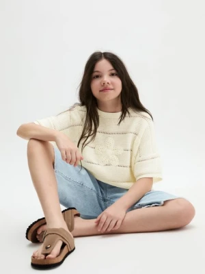Koszulka z krótkim rękawem z dzianiny TEENS-GIRLS Marc O'Polo