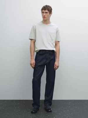 Koszulka Z Krótkim Rękawem Ze 100% Bawełny - Multicolor - - Massimo Dutti - Mężczyzna