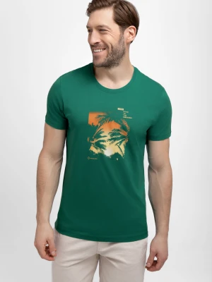 Koszulka z letnim nadrukiem T-ROA Volcano