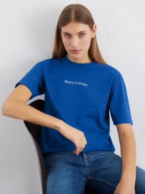 Zdjęcie produktu Koszulka z logo basic regular Marc O'Polo modrá