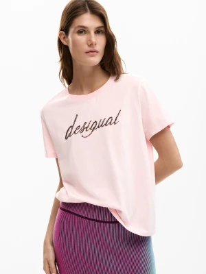 Koszulka logo Desigual