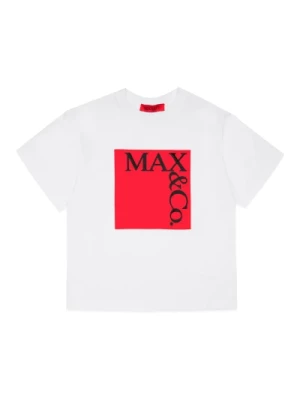 Koszulka z logo Max & Co