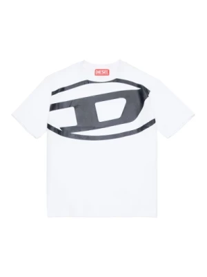 Koszulka z logo Oval D Diesel