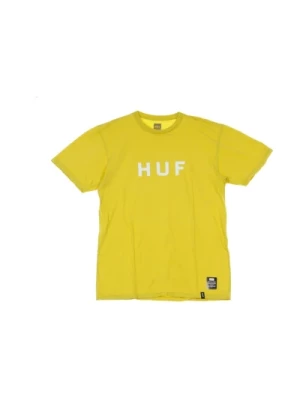 Koszulka z Logo Streetwear Essentials Sauterne HUF