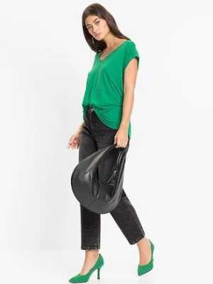 Koszulka z miękkiej mieszanki wiskozy bonprix