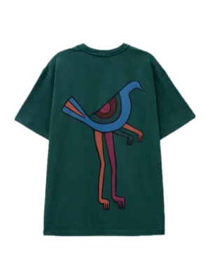 Koszulka z motywem nóg gołębia by Parra