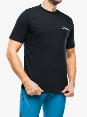 Koszulka z nadrukiem Berghaus Seek Wonder Silhouette SS Tee - black