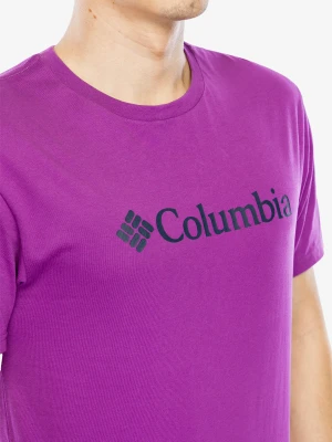 Zdjęcie produktu Koszulka z nadrukiem Columbia CSC Basic Logo S/S Shirt - razzle/csc branded