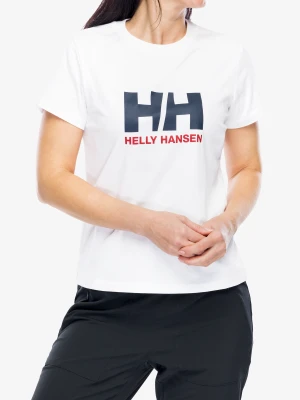 Koszulka z nadrukiem damska Helly Hansen HH Logo T-Shirt 2.0 - white