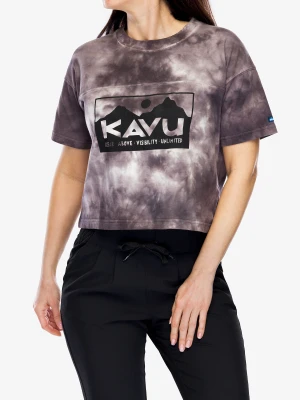 Koszulka z nadrukiem damska Kavu Malin - lunar tie dye