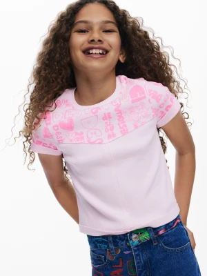 Koszulka z nadrukiem Desigual