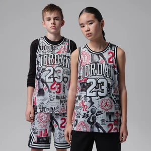 Koszulka z nadrukiem dla dużych dzieci Jordan 23 - Szary