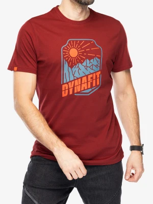 Koszulka z nadrukiem Dynafit Graphic CO S/S Tee  - syrah